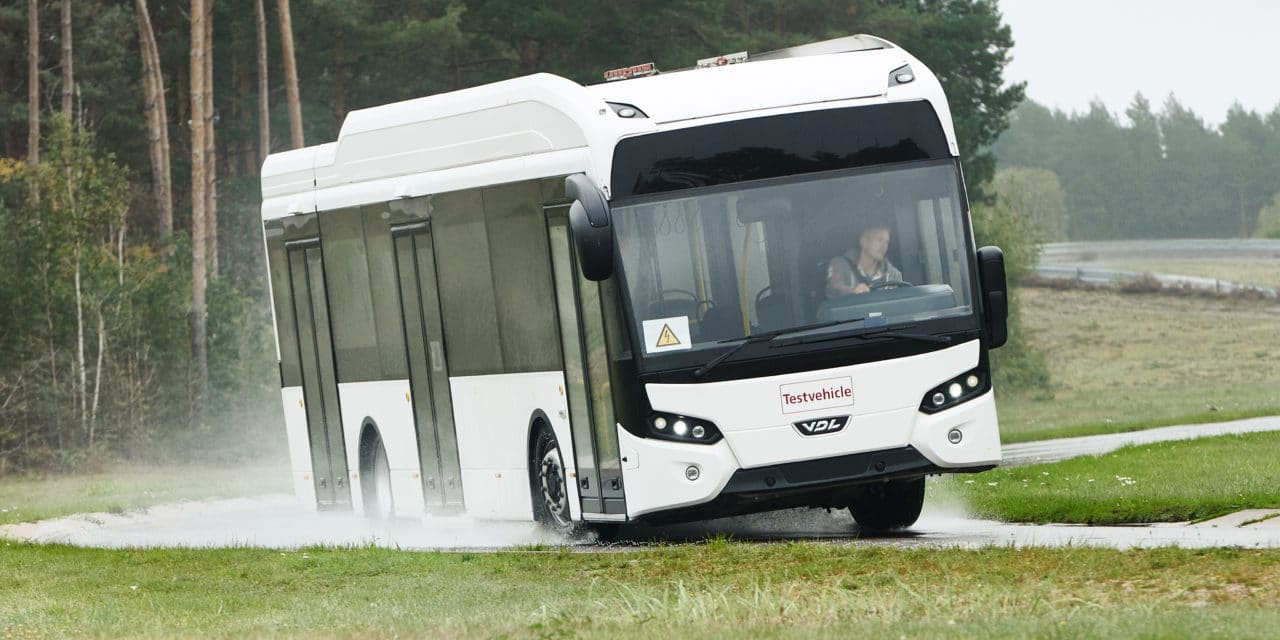 Continental tests Prototype Tires for Electric Buses at the Contidrom