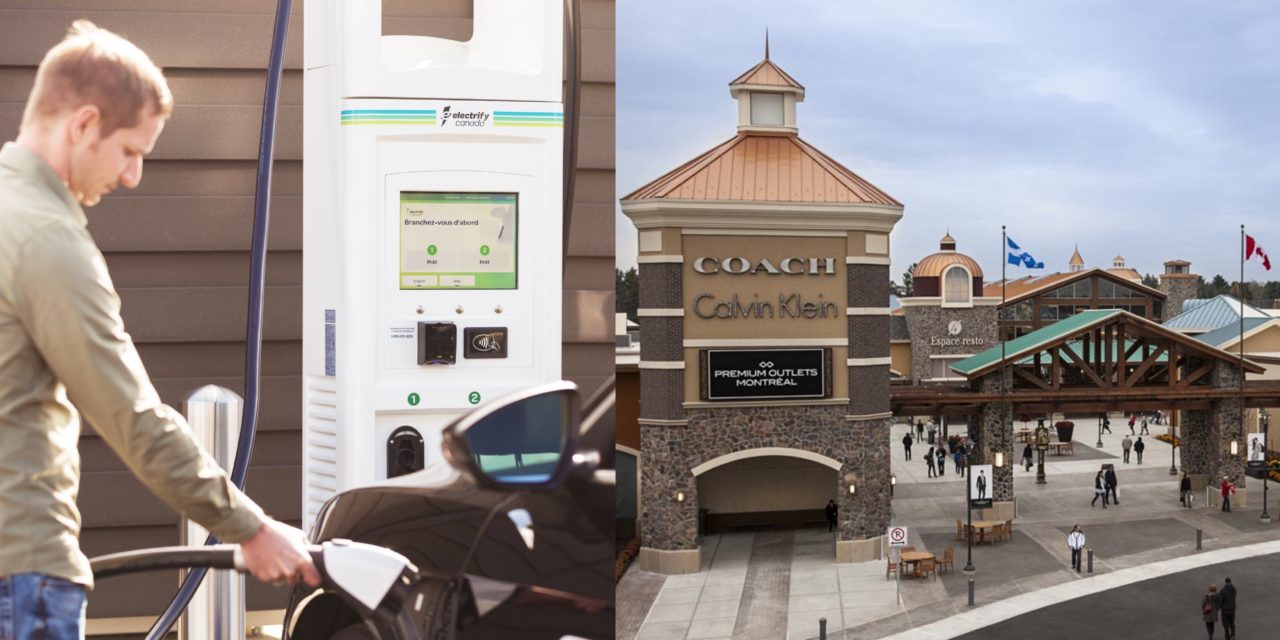 Electrify Canada Now with Ultra-Fast Charging Station at Premium Outlets Montréal