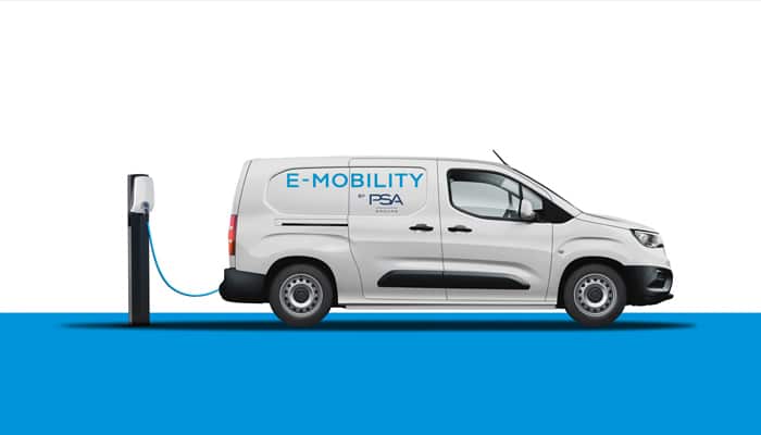 Groupe PSA to launch all-electric versions of its compact van in 2021