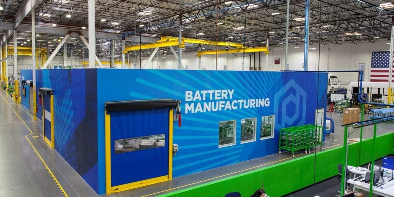 Next-Generation Proterra EV Battery Manufacturing Facility Opens