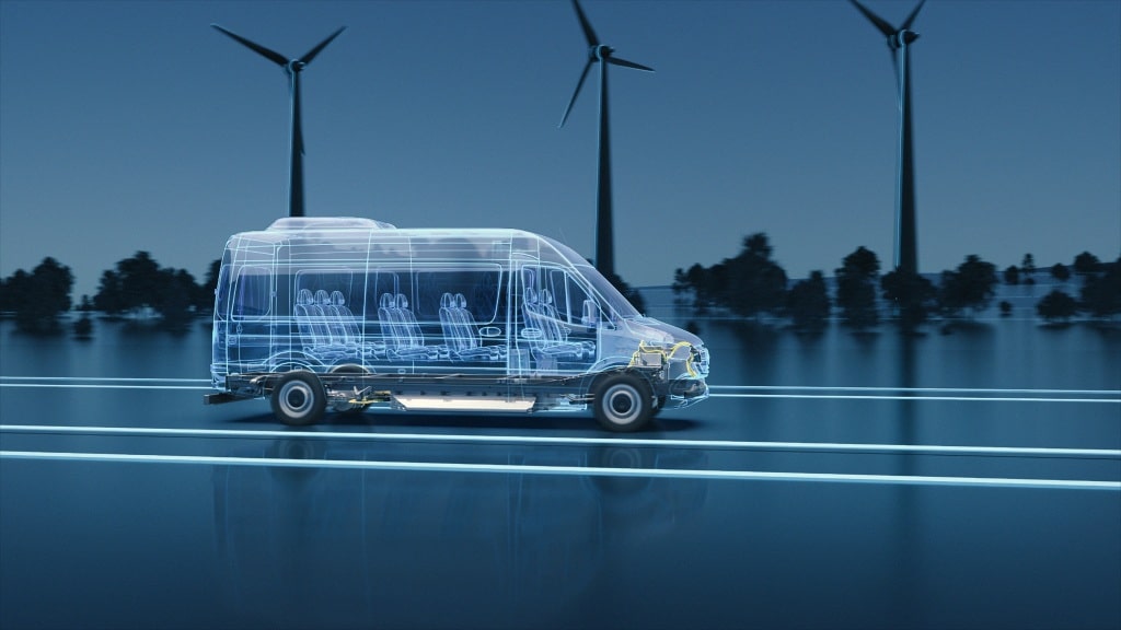 Mercedes-Benz Vans eSprinter with Newly Developed ”Electric Versatility Platform”