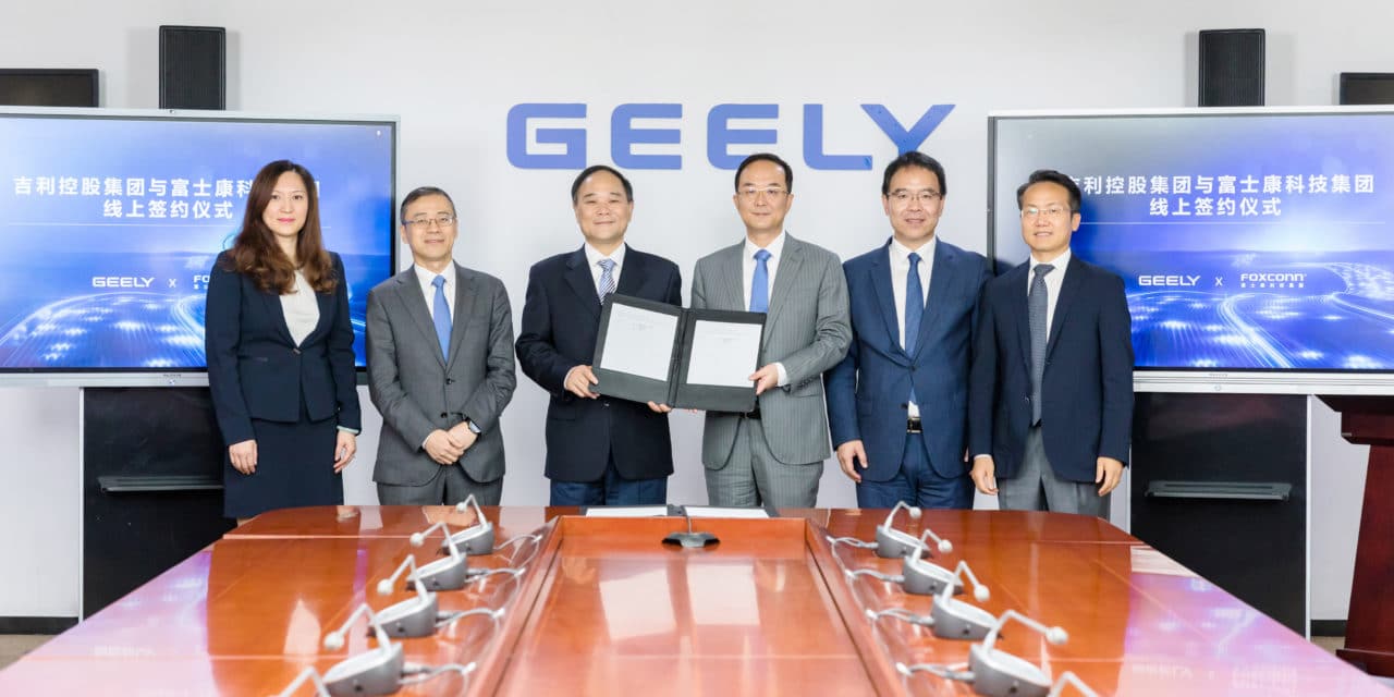 Geely, Foxconn Joint Venture to Help Bring Evs to the Market