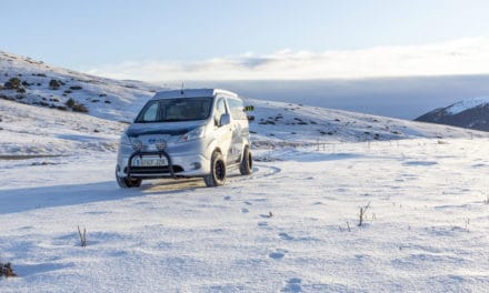 Nissan e-NV200: The All-Electric Winter Camper