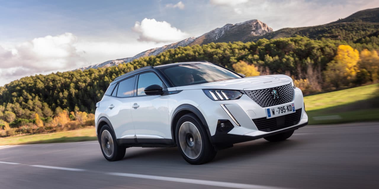 The PEUGEOT e-2008 Wins the Argus 2021 Trophy in the Electric SUV Category