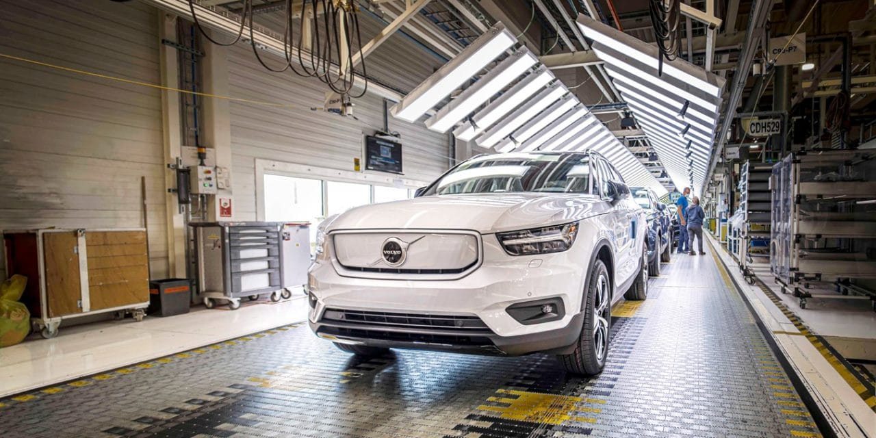 Volvo to Boost EV Production in Ghent
