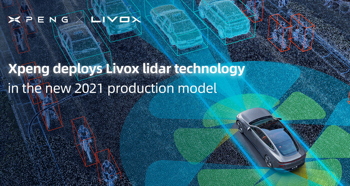 Xpeng Partners with Livox to Deploy Lidar Technology
