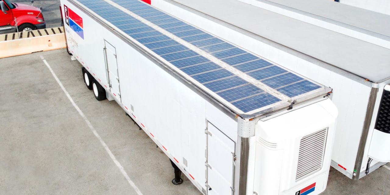 PLM Fleet Delivering Zero Emission Refrigerated Trailers
