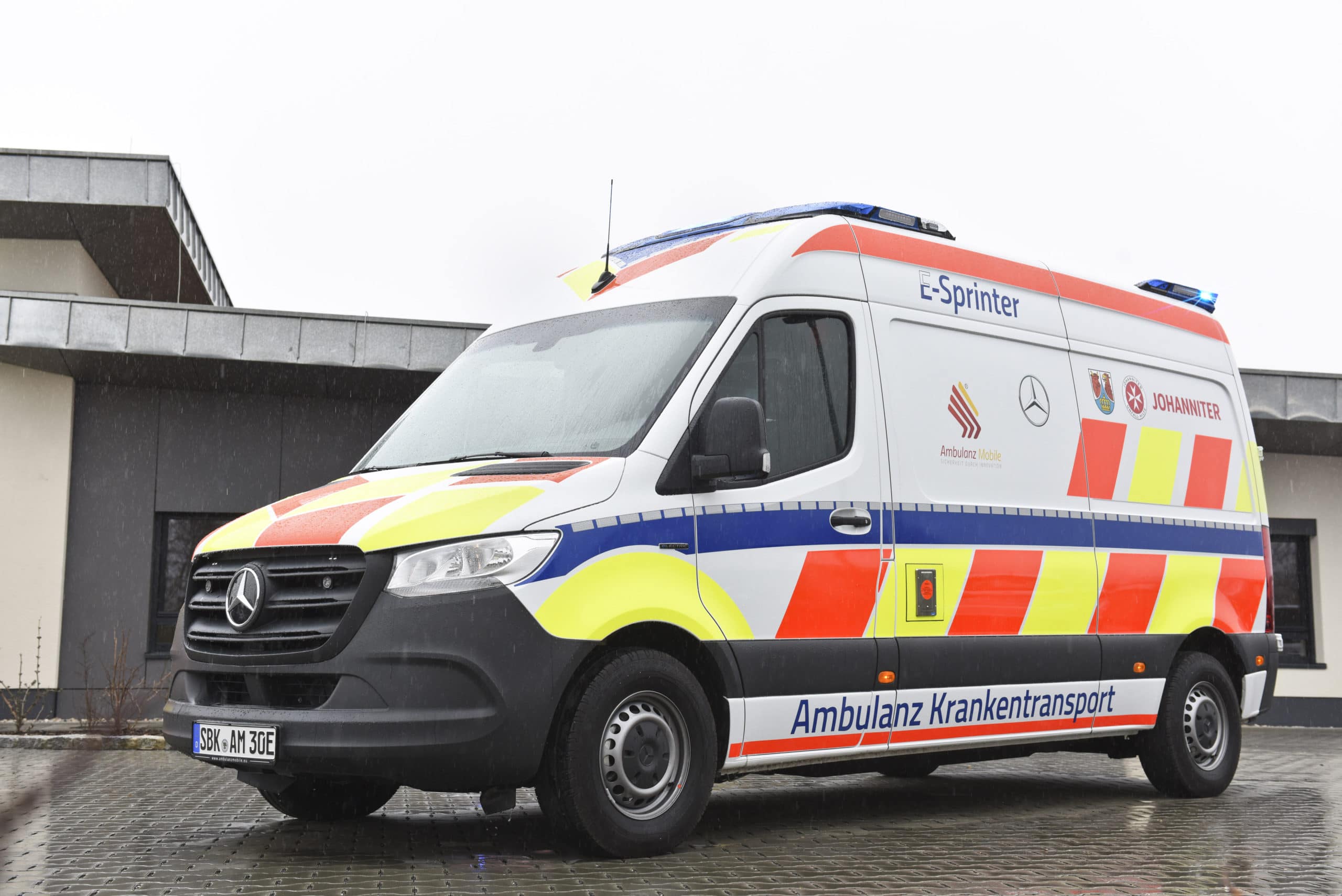 Mercedes-Benz Vans is electrifying Ambulance vehicles