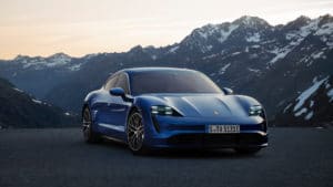 software update for the first Porsche Taycan models
