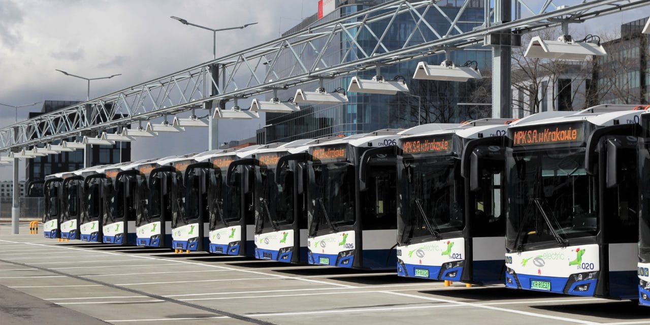 Kraków Receives Solaris Electric Buses