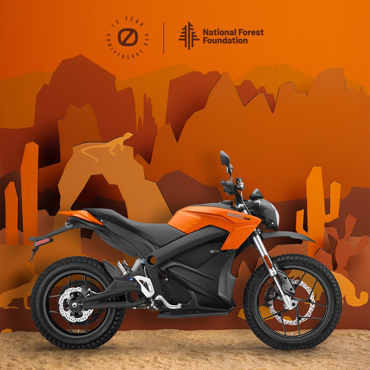 Zero Motorcycles Launches Special, Limited-Edition DSR as Part Of 15th Anniversary Celebration