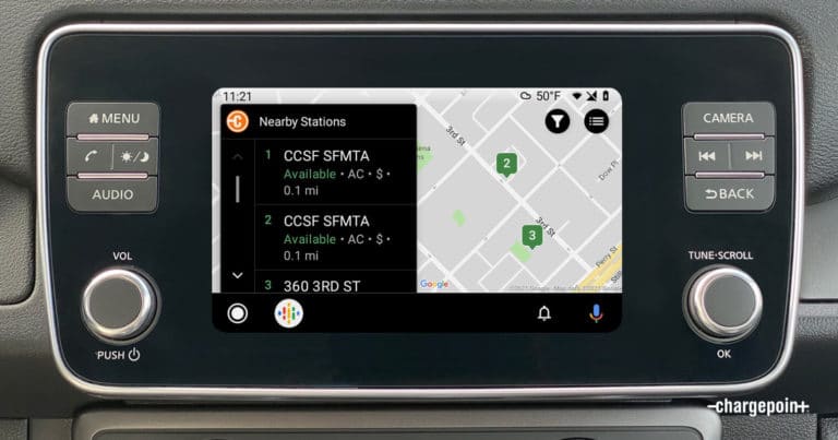 ChargePoint Continues to Enhance the EV Driver Experience with Android Auto Integration