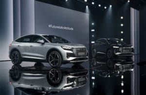 Electrifying: the online world premiere of the Audi Q4 e-tron
