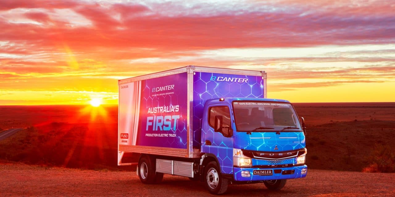 Battery-Electric FUSO eCanter Launched Down Under