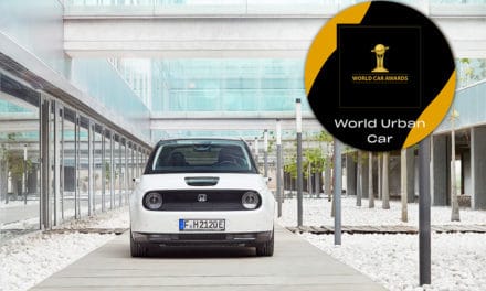 Honda e Triumphs at 2021 World Car Awards