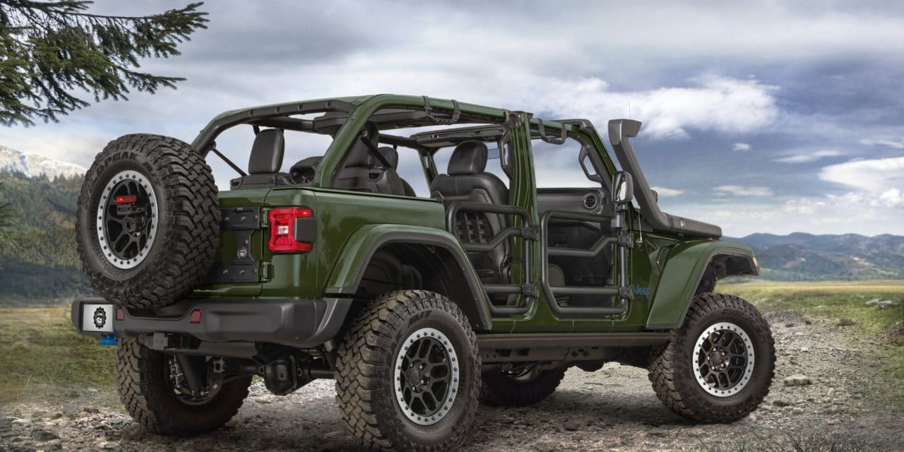 Jeep Introduces 2-inch Lift Kit for Plug-in Hybrids