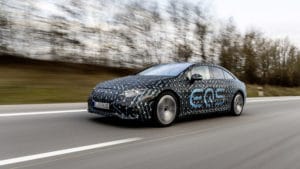The new EQS: passion for electromobility