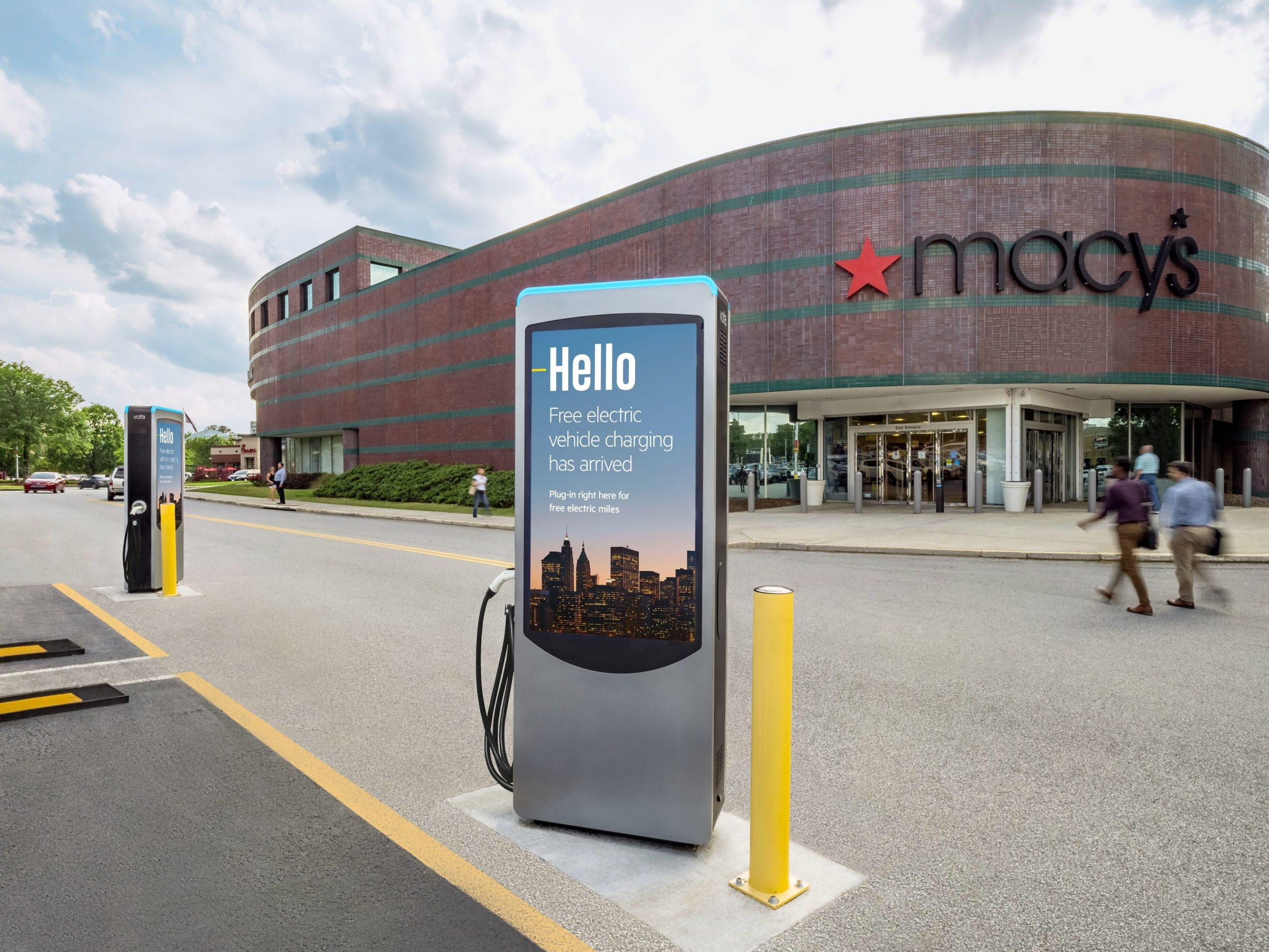 Volta and Macy's Expand Electric Vehicle Charging Stations