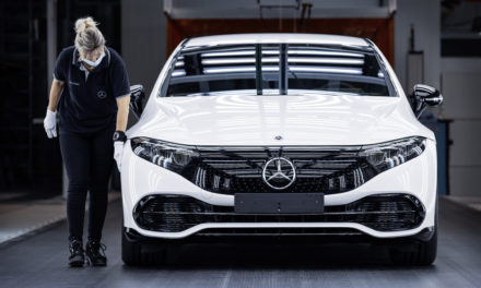 Mercedes Begins Production of the EQS at Factory 56