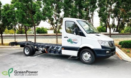 GreenPower Delivers Five EV Star Cab and Chassis to Forest River