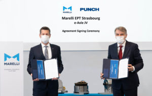 Marelli and PUNCH Motive International join forces to develop and manufacture electric vehicle e-axles