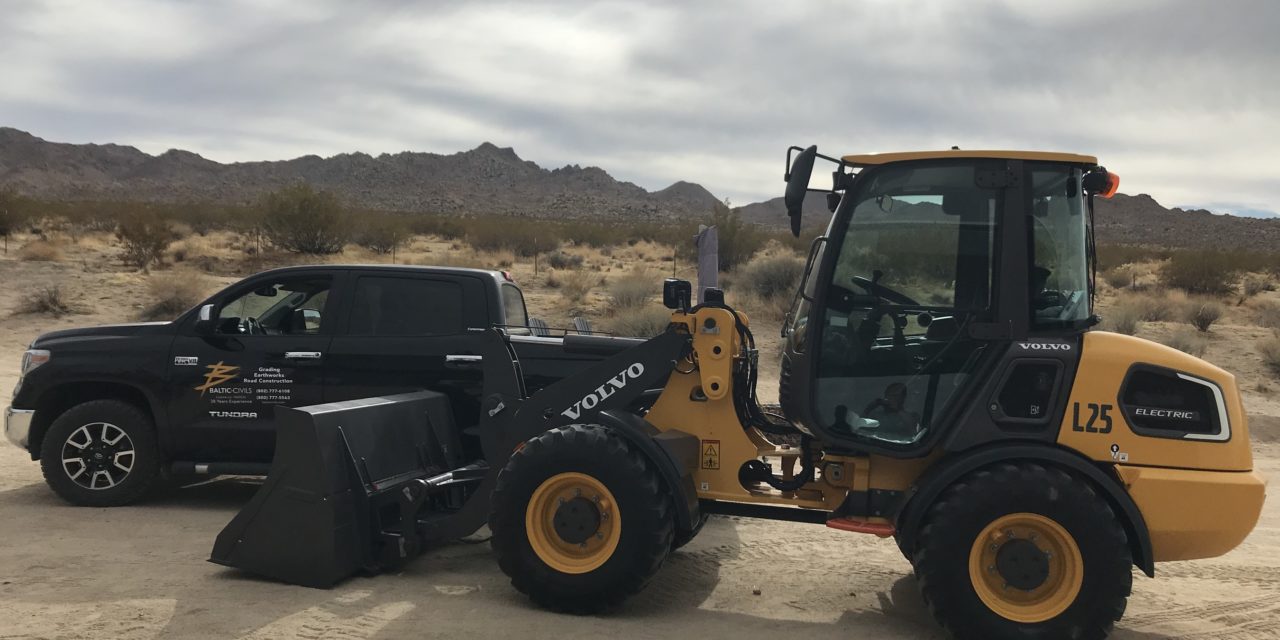 Electric Construction Equipment Is Heading Off-Road