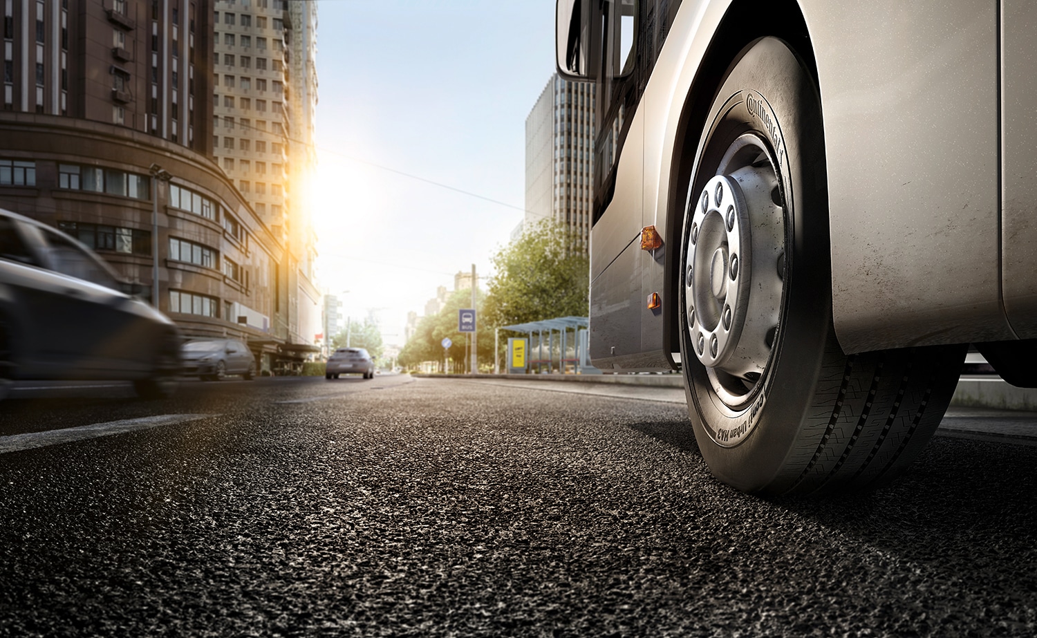 A YElectric Buses from MAN with Continental Urban HA 3 Tires Impress in Hamburg
