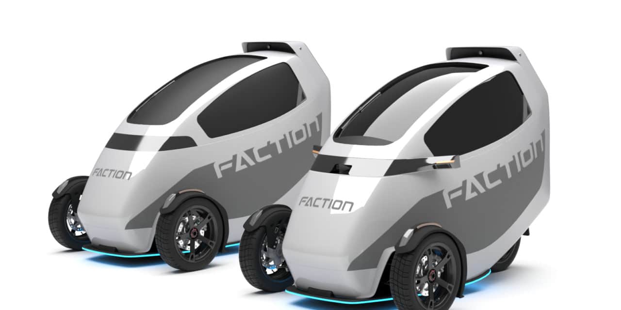 Faction Raises $4.3M to Develop Light EV Driverless Fleets
