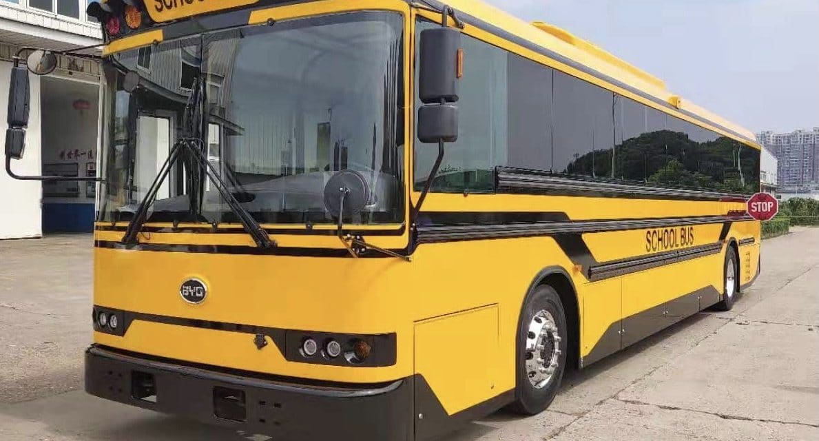 BYD Looking to Revolutionize Electric School Buses