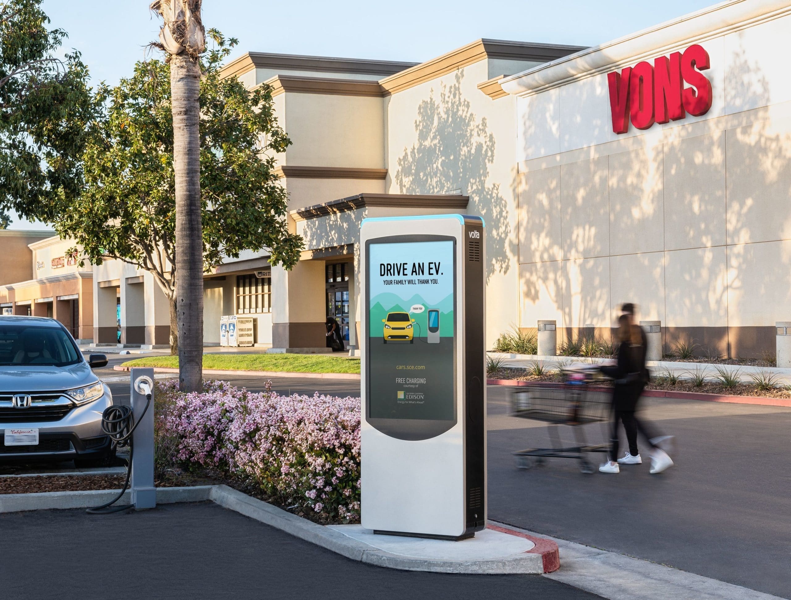 Volta Charging Collaborates With Southern California Edison and Albertsons Companies to Raise EV Awareness
