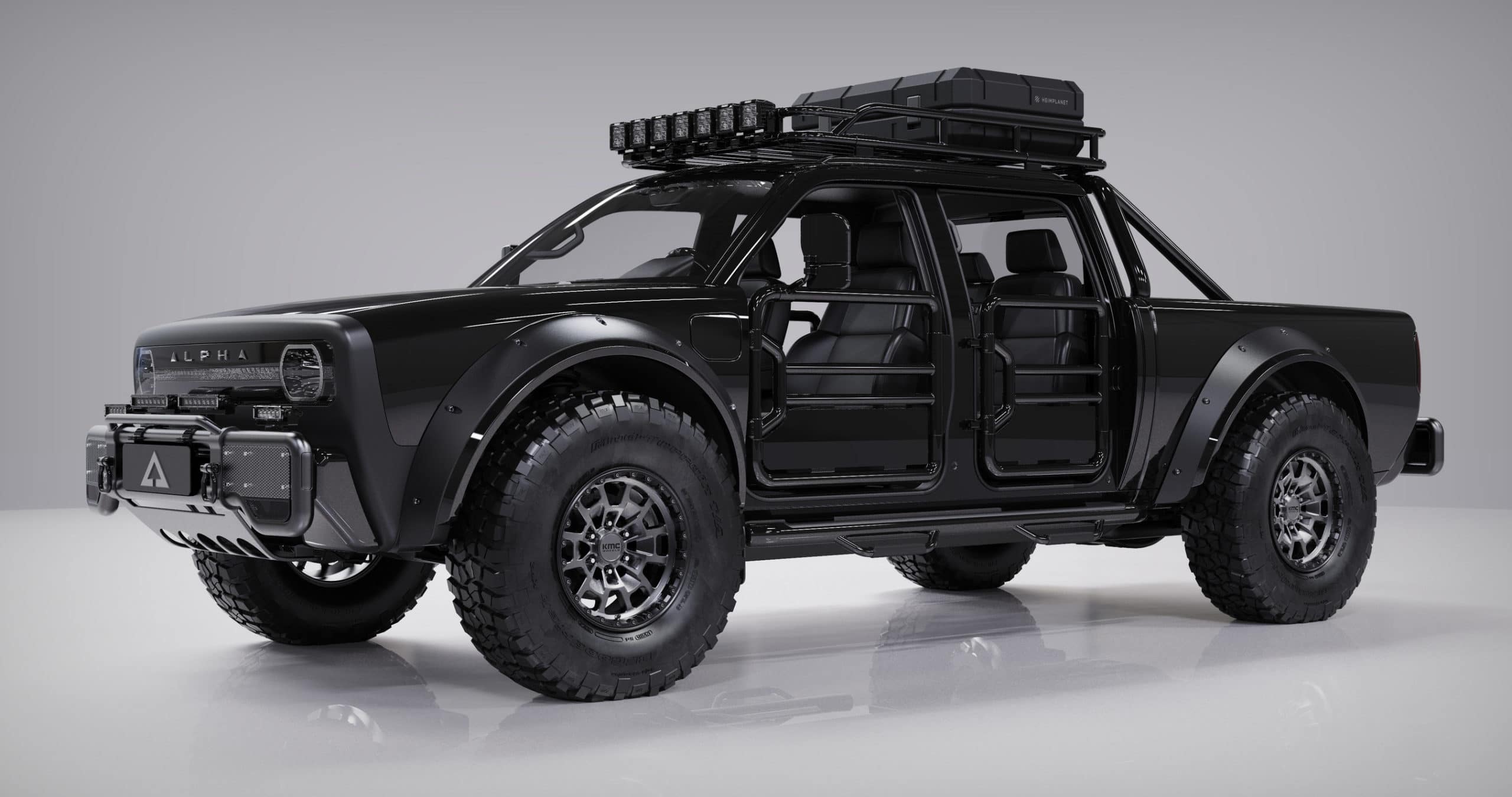 Alpha Motor Corporation Releases SUPERWOLF, New Pure Electric Crew Cab