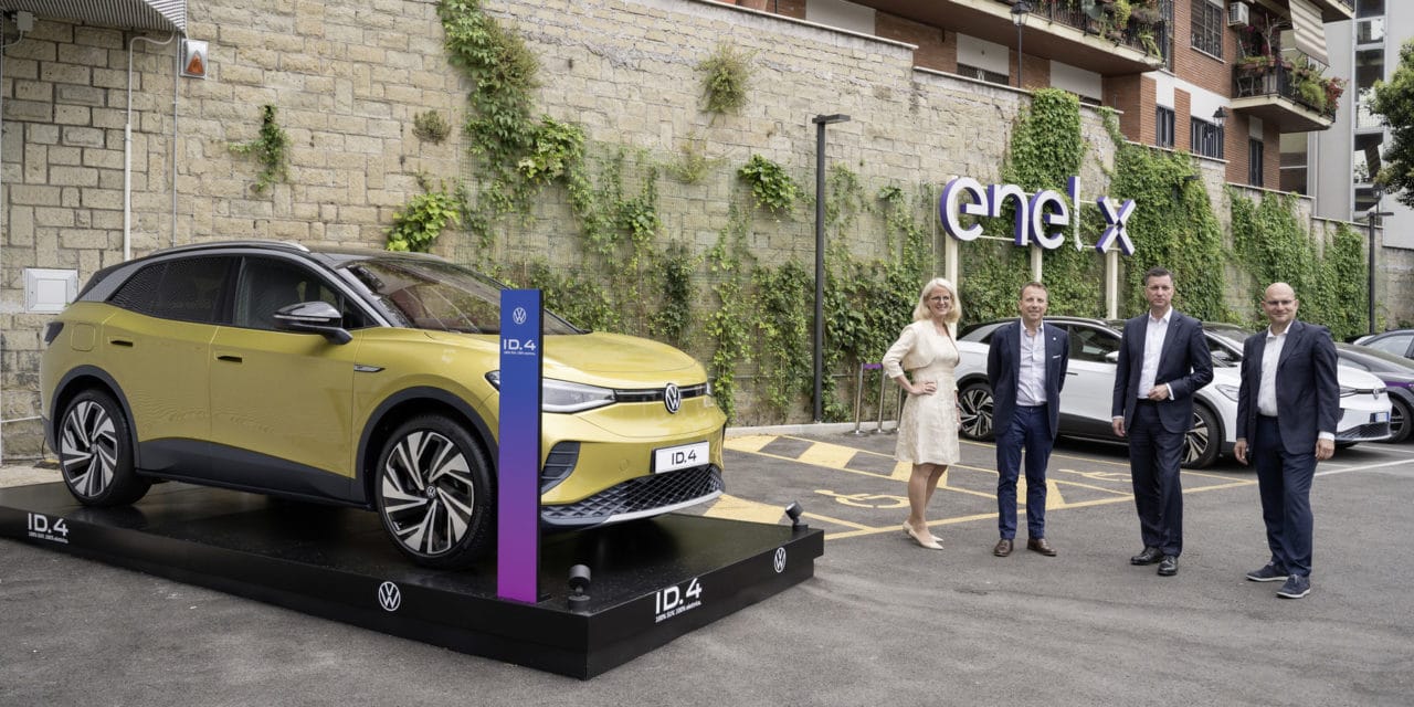 Enel X and Volkswagen team up for electric mobility in Italy
