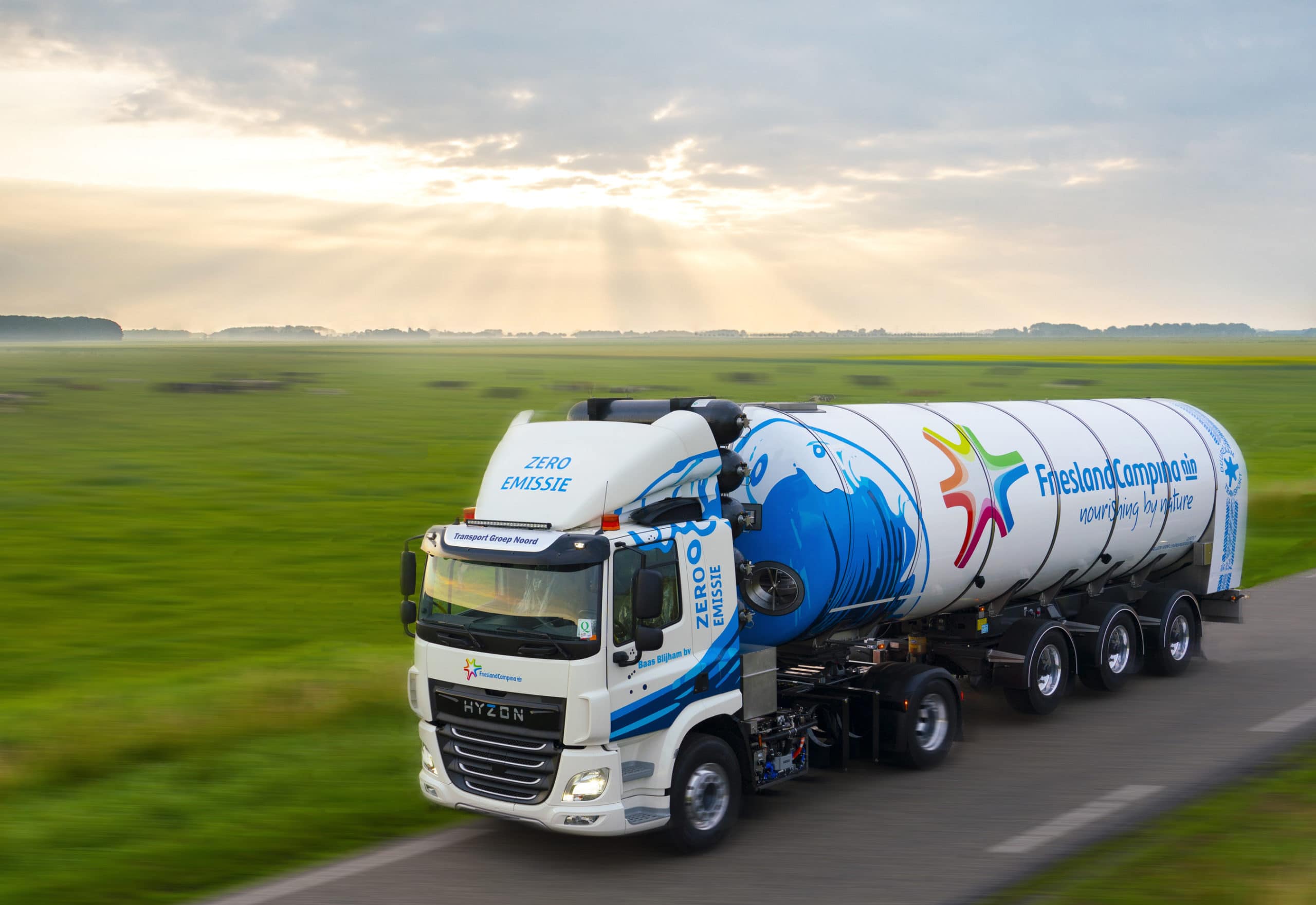 Hyzon Motors delivers hydrogenpowered Milk Truck The EV Report