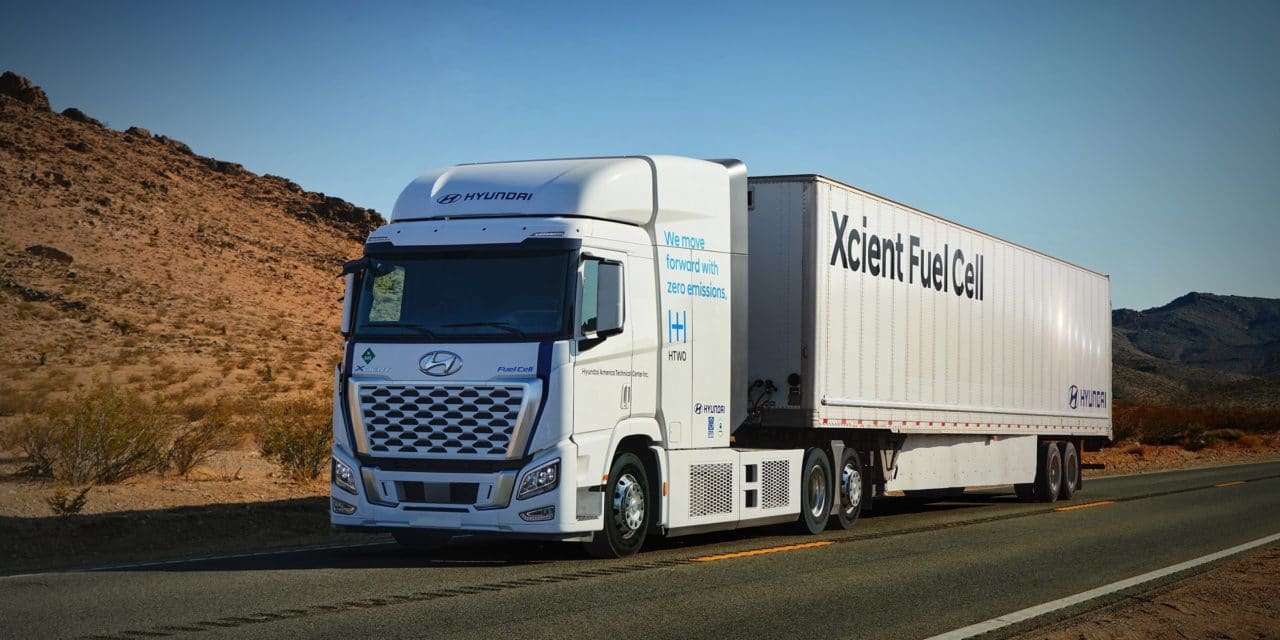 Hyundai’s XCIENT Fuel Cell Hitting the Road in California