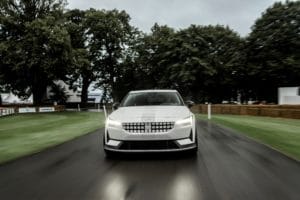 Experimental Polestar 2 appears at Goodwood Festival of Speed