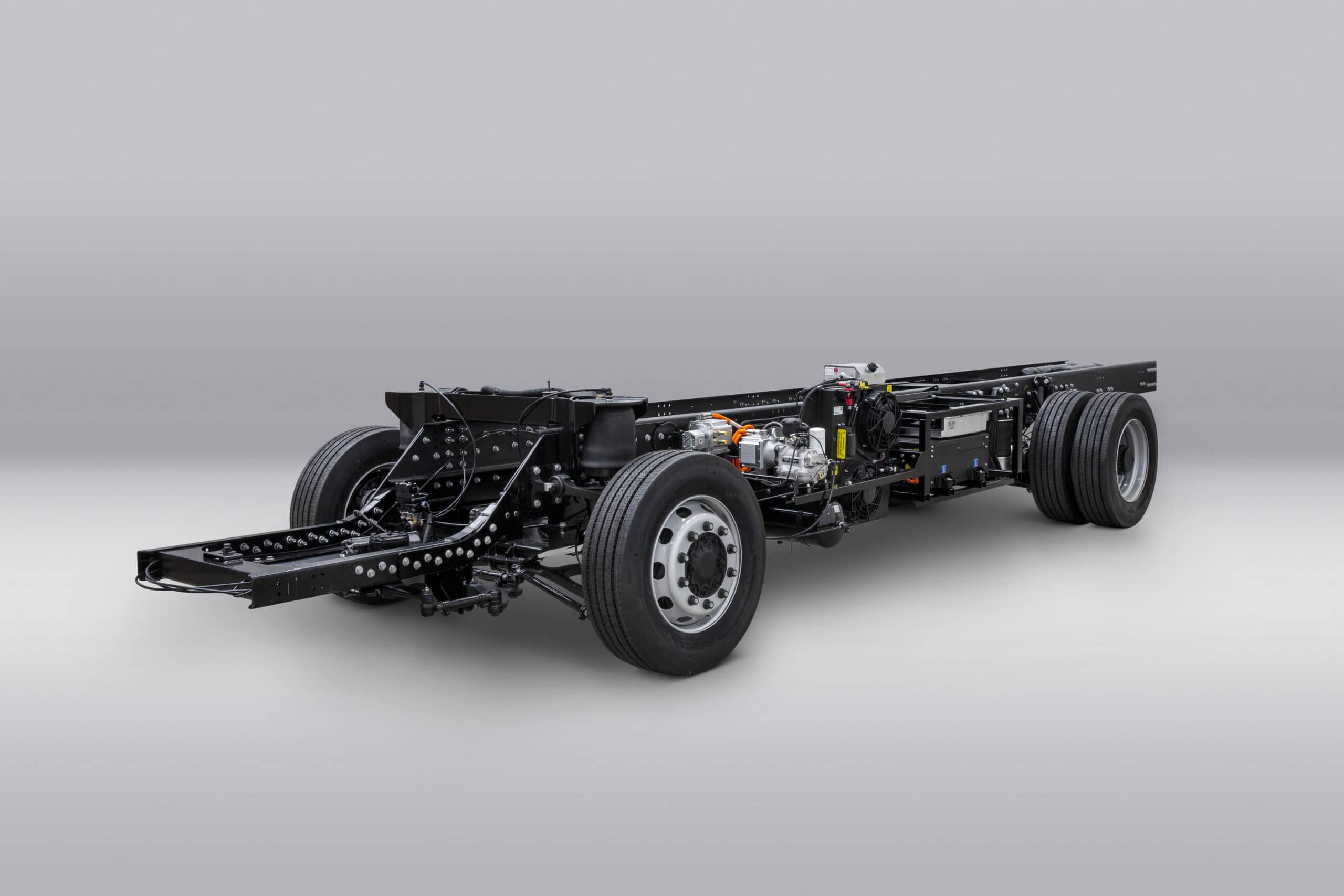 Volta Trucks reveals the first running Volta Zero prototype chassis, uniquely designed and built at industry-leading pace