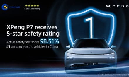 XPeng P7 Achieves 5-Star Safety Rating in China’s Latest C-NCAP Safety Test