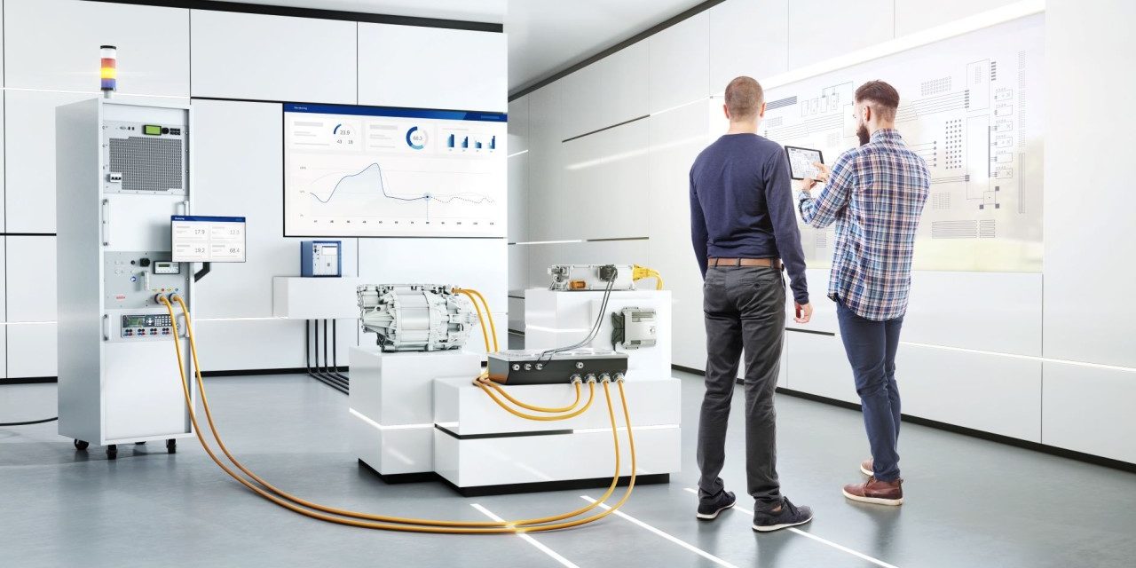 BOSCH: Efficiently testing power electronics of e-vehicles