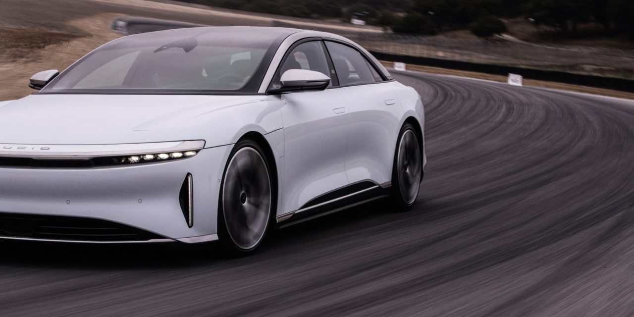 LUCID AIR IS THE FIRST CAR TO USE NEW Pirelli HL TiRE