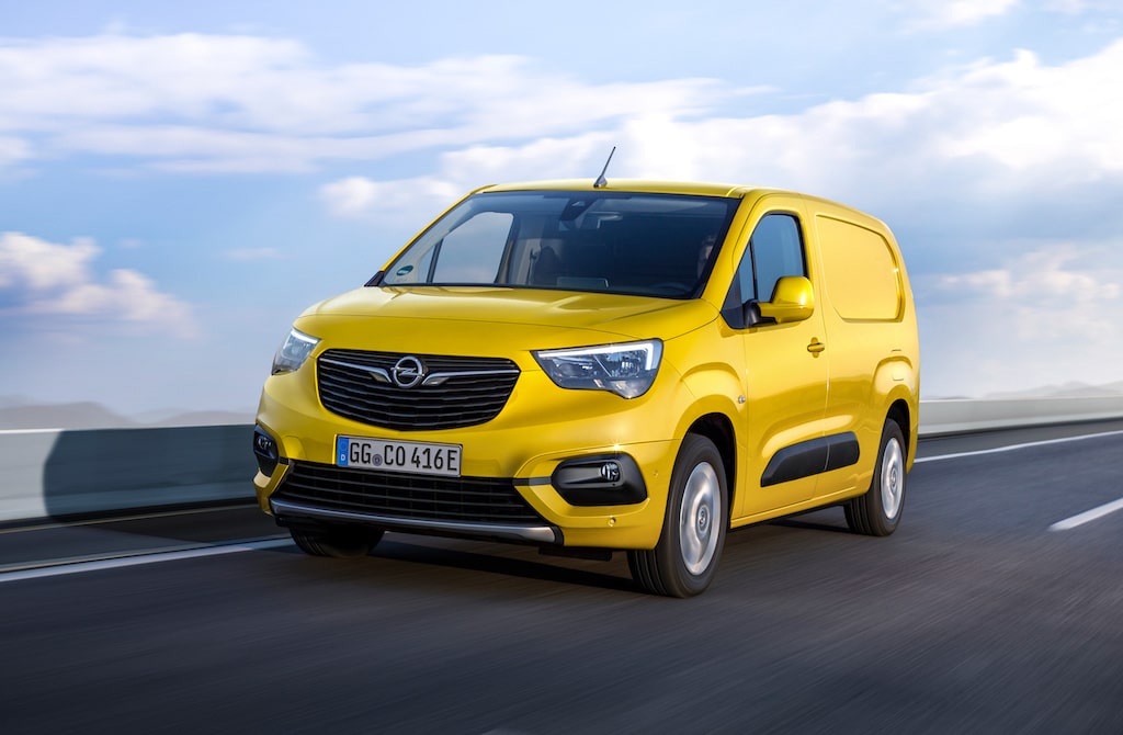 Available to Order Now: New Opel Combo-e Cargo