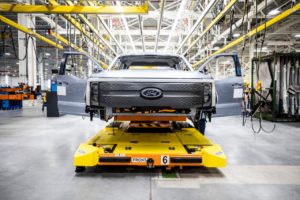 FORD BEGINS PRE-PRODUCTION OF ALL-ELECTRIC F-150 LIGHTNING TRUCK