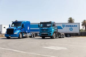 Embark and HP Inc. Introduce EV Drayage within Autonomous Truck Operations to Reduce Emissions and Create Sustainable Truck Lanes