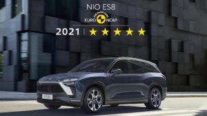 NIO ES8 Receives 5-Star Euro NCAP Safety Rating