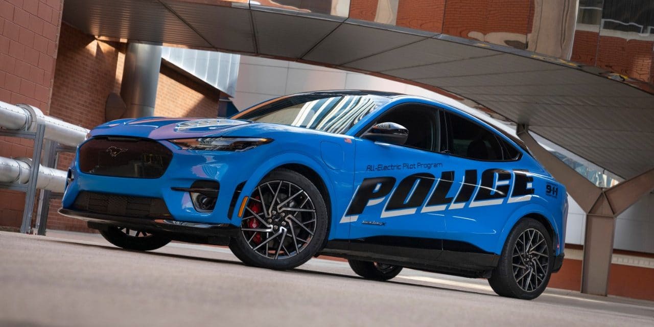 Ford Submits All-Electric Police Pilot Vehicle For Michigan State Police Testing