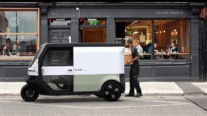 Clean Motion presents Re:volt - an electric delivery van that charges itself with the help of the sun.