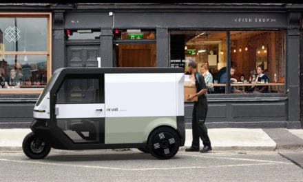 Clean Motion presents Re:volt – an electric delivery van that charges itself with the help of the sun