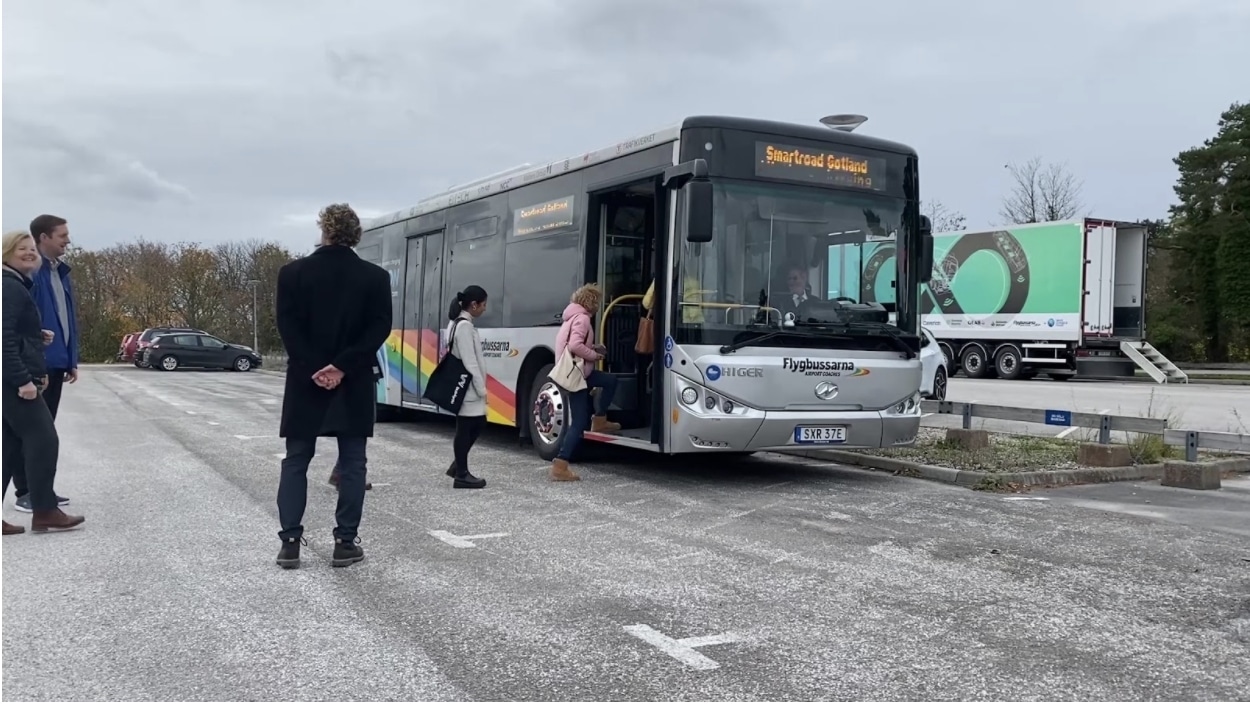 ElectReon and Gotland Partners Announce First Fully Operational Electric Bus Utilizing Wireless Electric Road System in Sweden