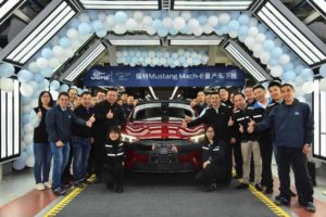 Ford Mustang Mach-E Manufactured in China Rolls Off Production Line with Orders Open