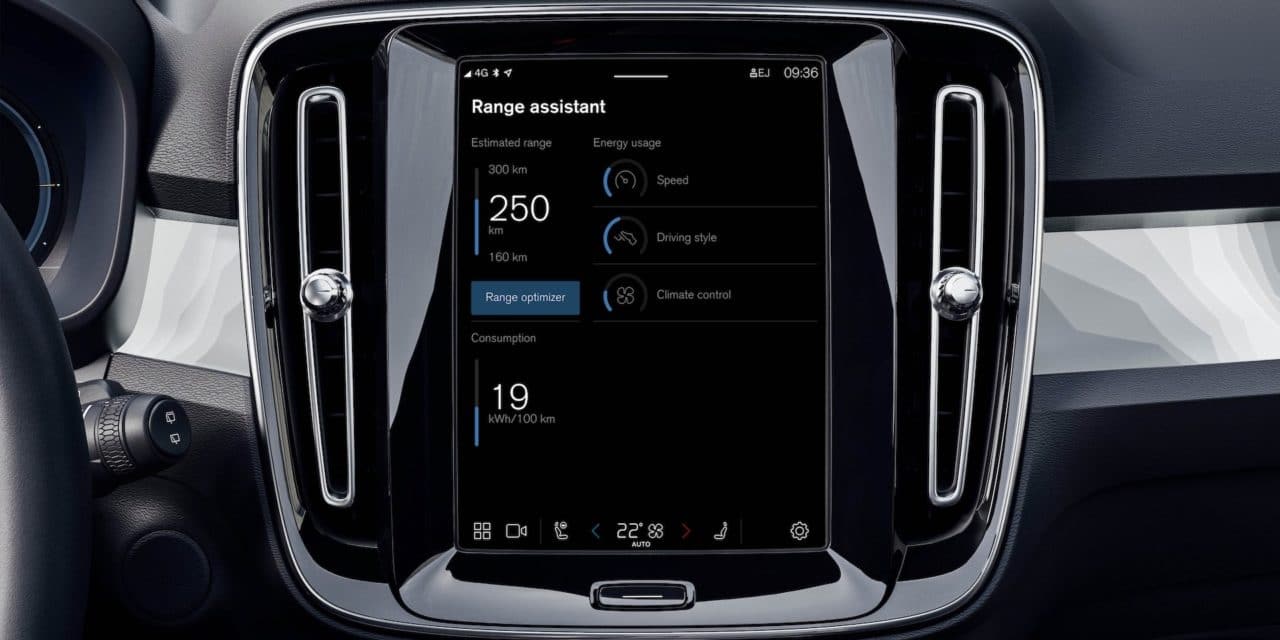 Volvo Introduces New Range Assistant App in Latest Over-The-Air Update
