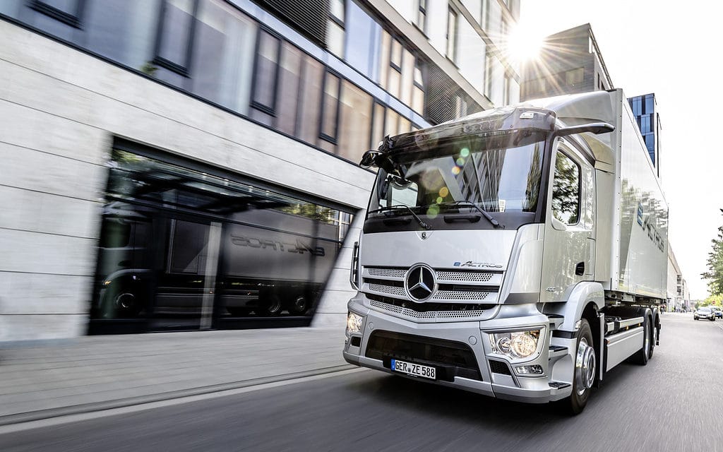 Start of Production of battery-electric eActros at Mercedes-Benz Plant Wörth